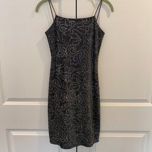 Vintage sparkle mini dress